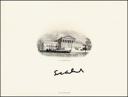 Lot #369 Supreme Court: Alito, Samuel - Image 1