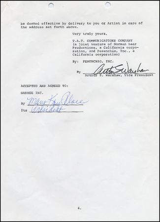 Lot #1015 Celebrity Contracts - Image 11
