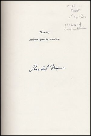 Lot #138 Richard Nixon - Image 1
