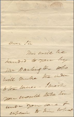 Lot #202 Martin Van Buren - Image 1