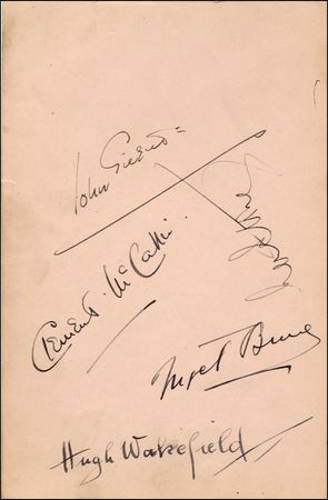 Lot #1312 Basil Rathbone and Nigel Bruce - Image 1