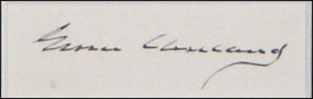 Lot #31 Grover Cleveland