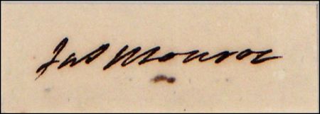 Lot #130 James Monroe - Image 1