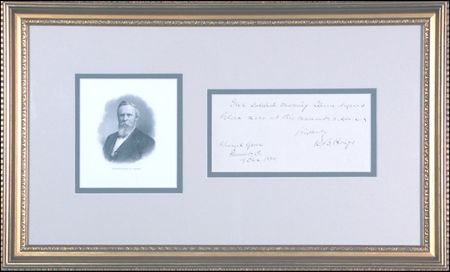 Lot #82 Rutherford B. Hayes - Image 2