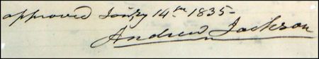 Lot #94 Andrew Jackson - Image 1