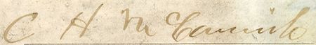 Lot #316 Cyrus McCormick - Image 1