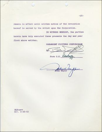 Lot #1423 John Wayne - Image 2
