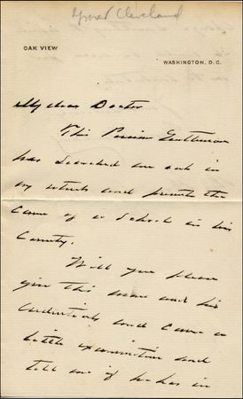 Lot #34 Grover Cleveland