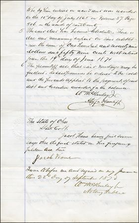 Lot #127 William McKinley - Image 2