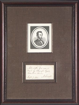 Lot #115 Abraham Lincoln - Image 2
