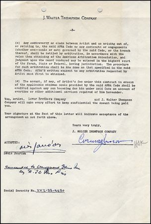 Lot #1077 Documents of the Stars - Image 10