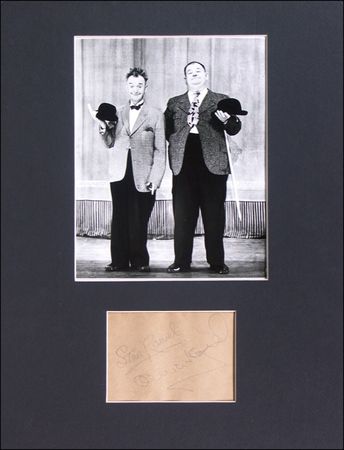 Lot #1229 Stan Laurel and Oliver Hardy - Image 2