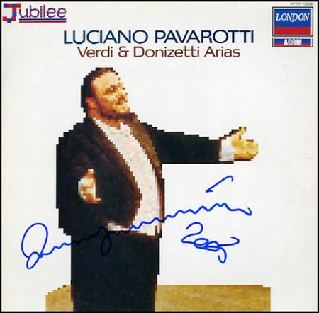 Lot #883 Luciano Pavarotti - Image 1