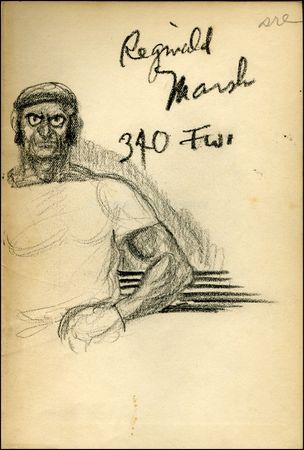 Lot #664 Reginald Marsh - Image 1