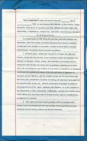Lot #1590 Ben Hogan - Image 2