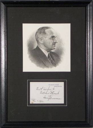 Lot #194 Harry S. Truman - Image 2