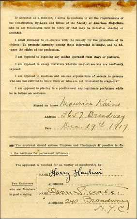 Lot #1179 Harry Houdini - Image 4