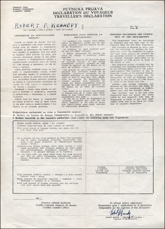 Lot #304 Robert F. Kennedy - Image 2
