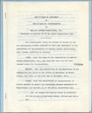 Lot #1278 Marilyn Monroe - Image 1