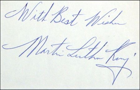 Lot #306 Martin Luther King, Jr - Image 1