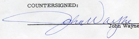 Lot #1422 John Wayne - Image 1