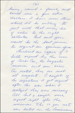 Lot #417 Enola Gay: Caron, George R. - Image 2