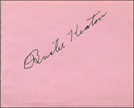 Lot #1218 Buster Keaton - Image 1