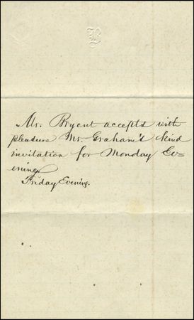 Lot #549 William Cullen Bryant - Image 2
