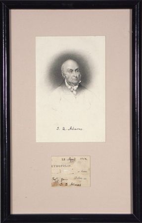 Lot #3 John Quincy Adams - Image 2