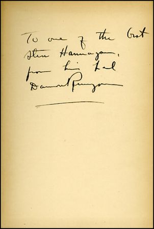 Lot #631 Damon Runyon - Image 1