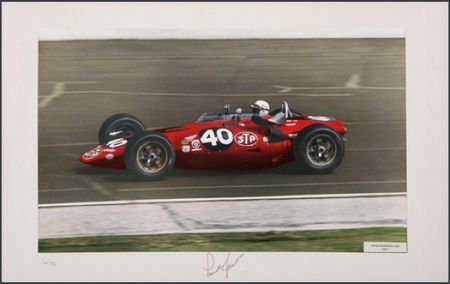 Lot #1498 Auto Racing: Andretti and Jones - Image 1
