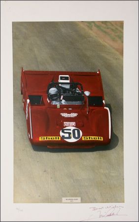 Lot #1498 Auto Racing: Andretti and Jones - Image 2