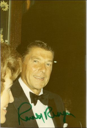 Lot #124 Ronald and Nancy Reagan - Image 1
