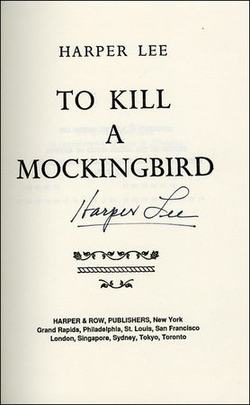 Lot #603 Harper Lee - Image 1
