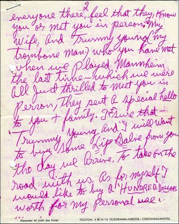 Lot #696 Louis Armstrong - Image 2