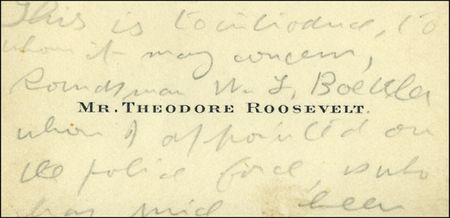 Lot #138 Theodore Roosevelt - Image 1