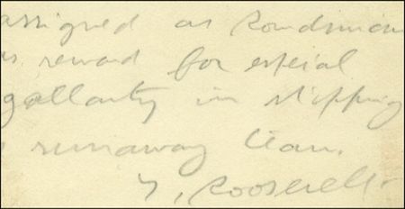 Lot #138 Theodore Roosevelt - Image 2