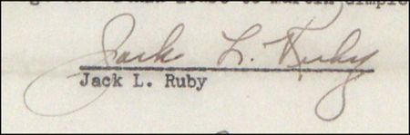 Lot #299 Jack Ruby - Image 1