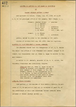 Lot #216 Thomas Edison - Image 2