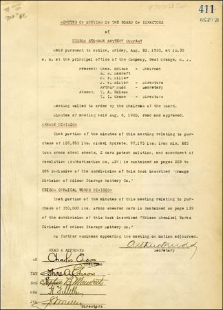 Lot #216 Thomas Edison - Image 3
