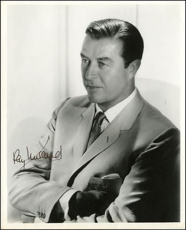 Lot #1285 Ray Milland and Frederic March - Image 1