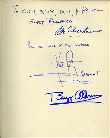 Lot #485 Neil Armstrong and Buzz Aldrin - Image 1