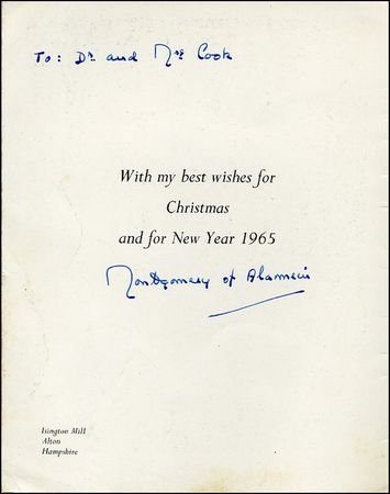 Lot #418 Montgomery of Alamein - Image 3