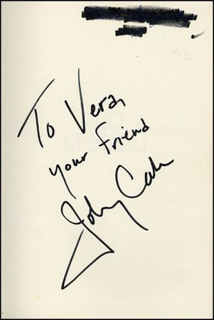 Lot #732 Johnny Cash - Image 1