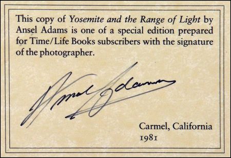 Lot #538 Ansel Adams - Image 1