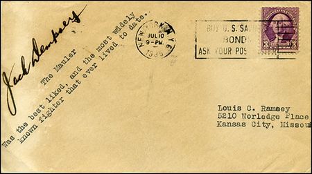 Lot #1548 Jack Dempsey and Max Baer - Image 1