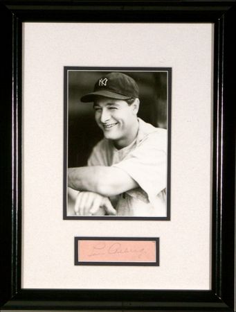 Lot #1563 Lou Gehrig - Image 2