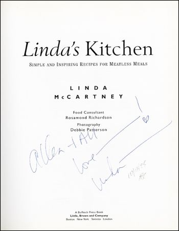 Lot #904 Linda McCartney & Allen Ginsberg - Image 1