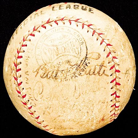 Lot #1613 Babe Ruth and Lou Gehrig - Image 1