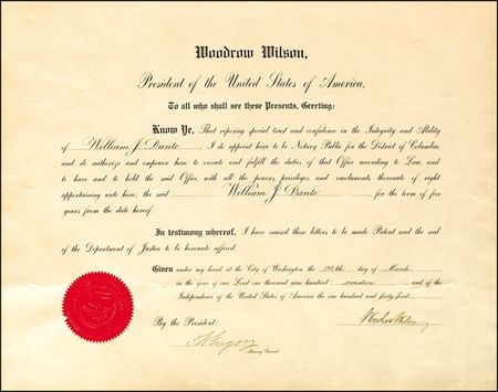 Lot #268 Woodrow Wilson - Image 2